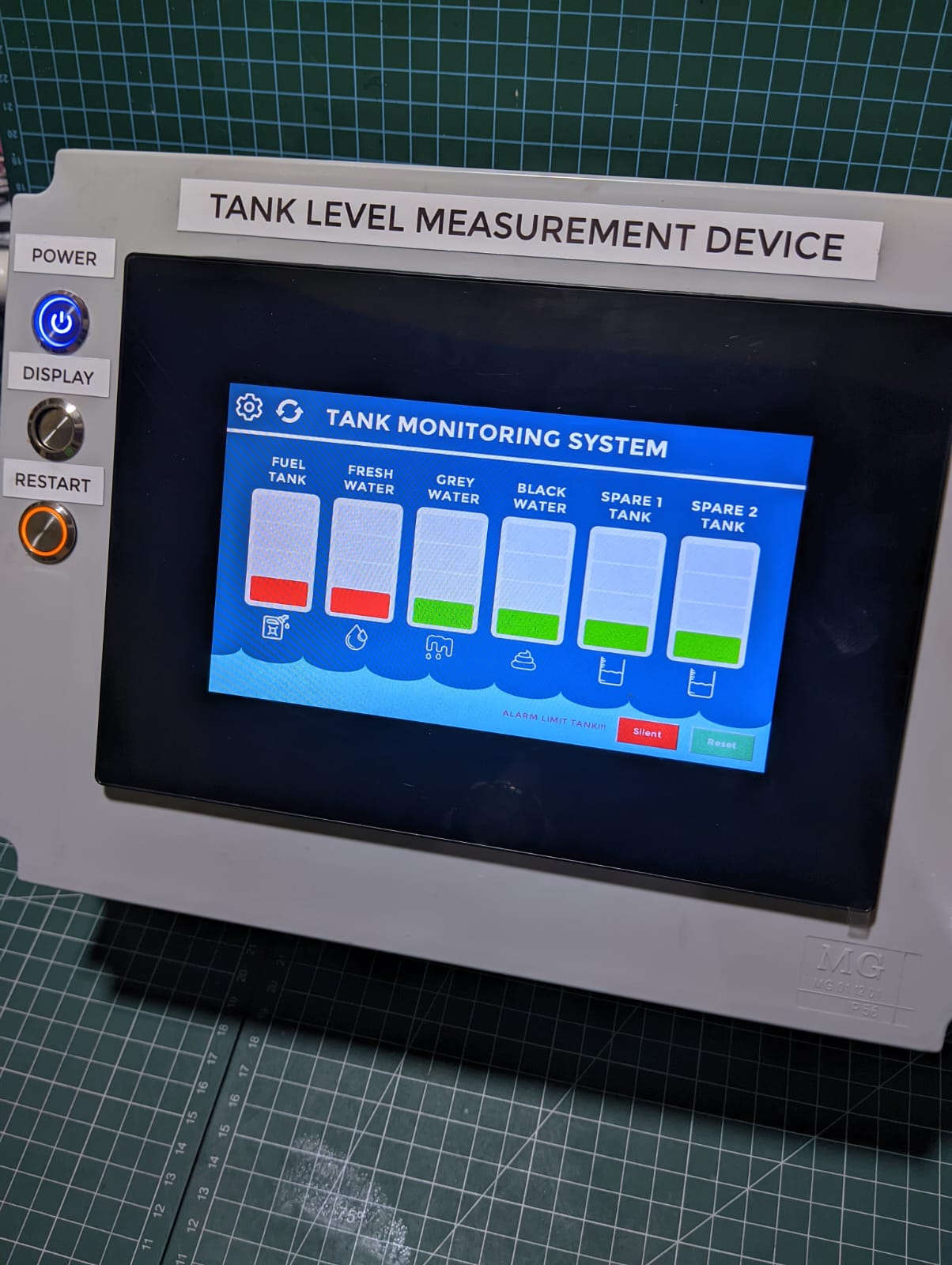 Fabrikasi Sensor & Modul Level Tangki